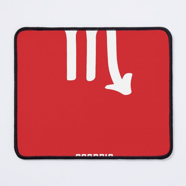 Item preview, Scorpio Print - Zodiac Signs Print - Zodiac Poster - Scorpio Poster - Red and White - Scorpio Traits designed and sold by Studio Grafiikka.