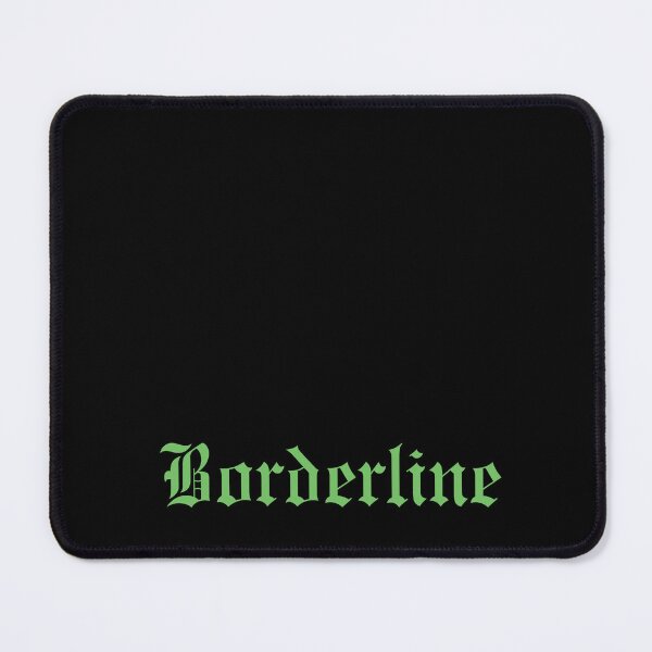 Item preview, Borderline Mantis Green Text designed and sold by Ninjakandy.