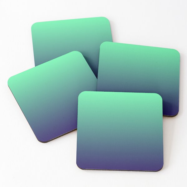 Item preview, Mint Dark Blue Gradient designed and sold by Ninjakandy.