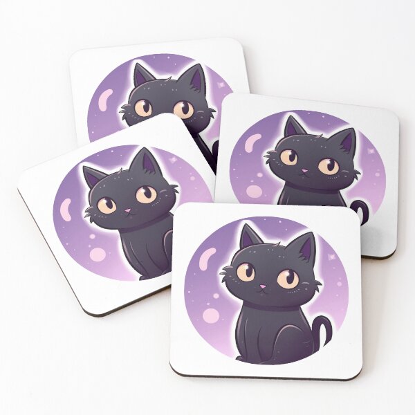 Item preview, Copy of Cute black witch cat. Trick or Treat Halloween party designed and sold by Anastasiia Yurevych.