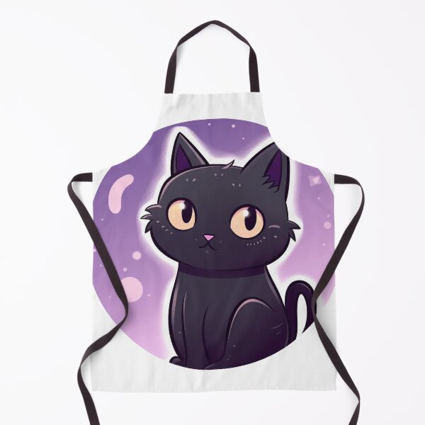 Item preview, Copy of Cute black witch cat. Trick or Treat Halloween party designed and sold by Anastasiia Yurevych.