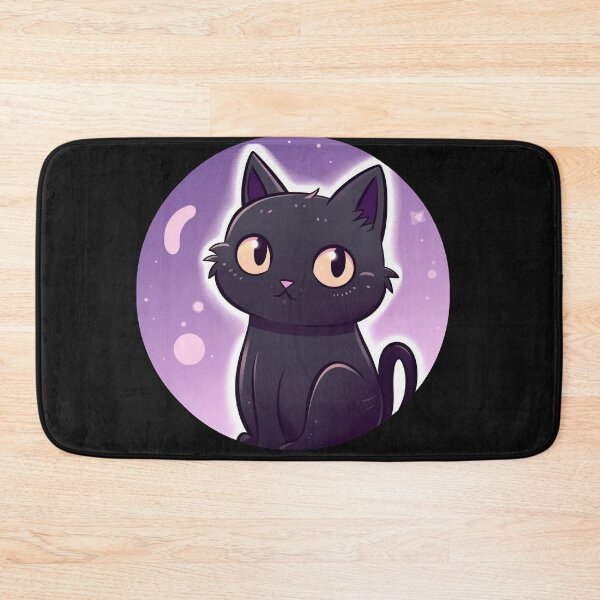 Item preview, Copy of Cute black witch cat. Trick or Treat Halloween party designed and sold by Anastasiia Yurevych.
