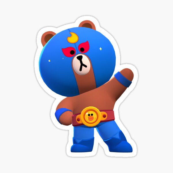 Line Friends Bear Stickers for Sale