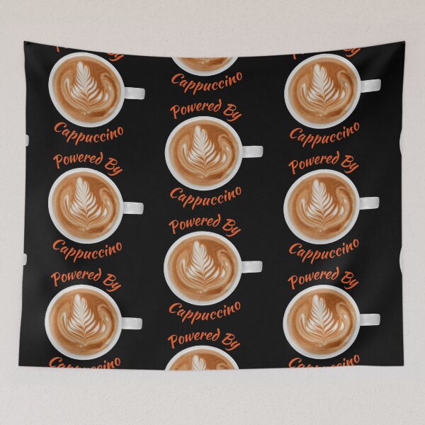 Item preview, Powered By Cappuccino designed and sold by MtWoodsonSales.
