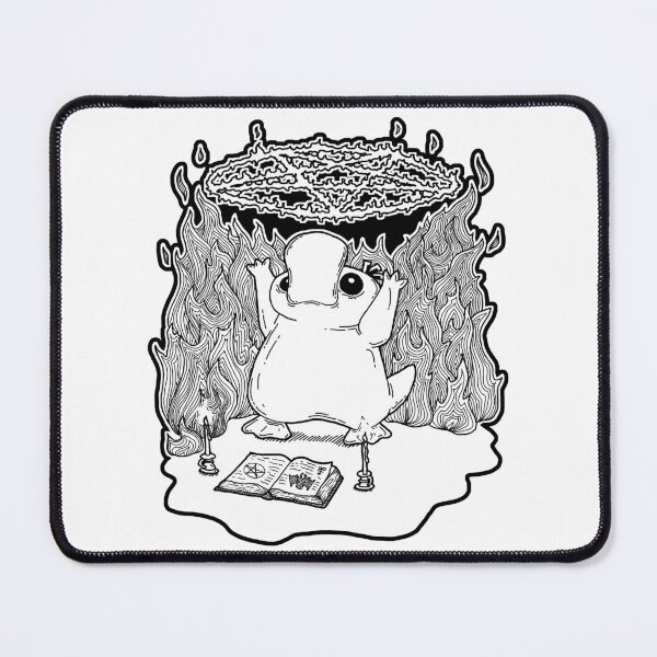 Item preview, Cultist Duck Anime Monster - Video Game Inspired Art designed and sold by MechanicalPen.