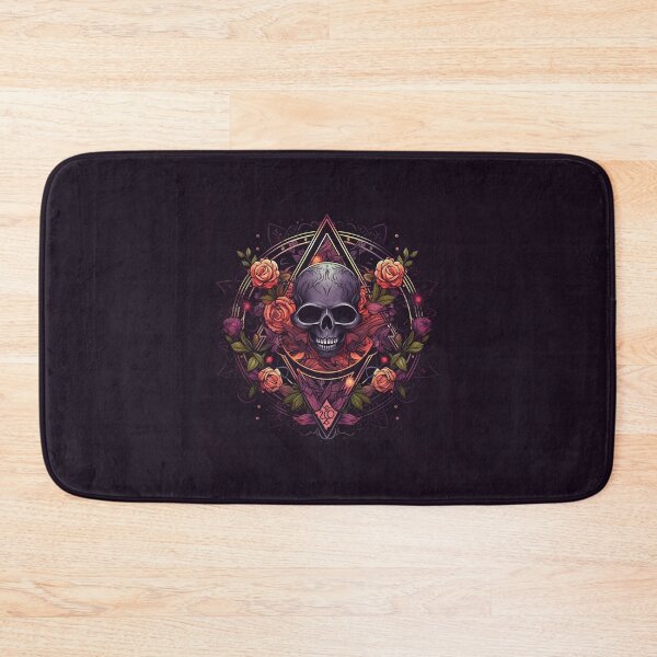 Item preview, Dark Magic Skull Crest | Occult, Gothic designed and sold by neverworldian.
