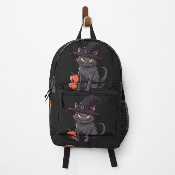 Item preview, Copy of Copy of Witch cat of black in a hat. Trick or Treat Halloween party. Cute black cat pictures designed and sold by Anastasiia Yurevych.