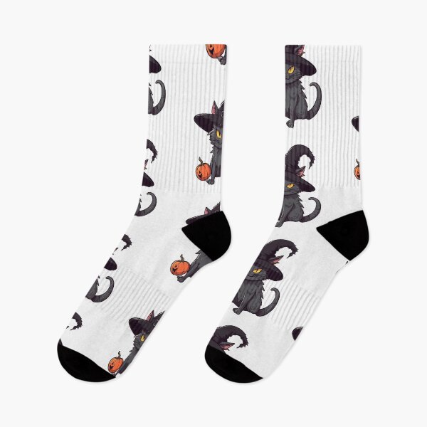 Item preview, Copy of Copy of Witch cat of black in a hat. Trick or Treat Halloween party. Cute black cat pictures designed and sold by Anastasiia Yurevych.