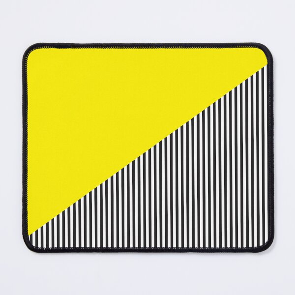 Item preview, Triangle and Stripes | Mixed Patterns | Yellow and Black designed and sold by rsty11.