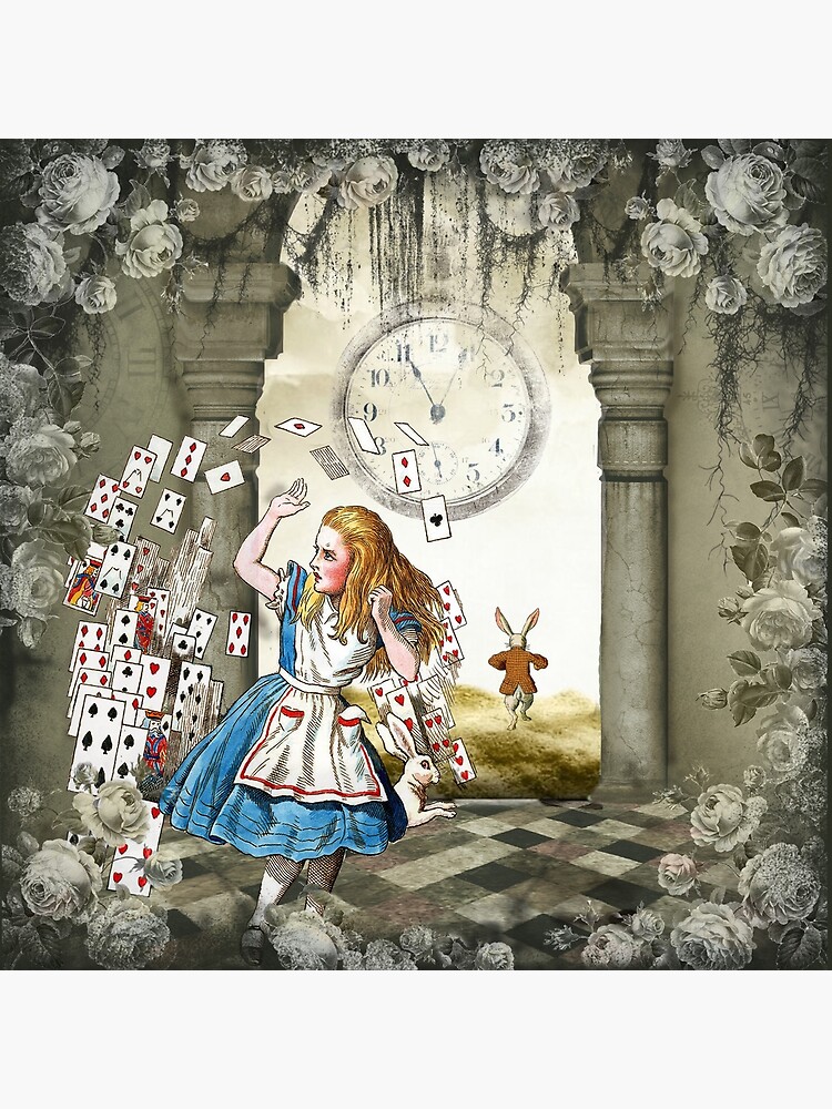 Alice in Wonderland Tea Party, Rare Digital Artwork
