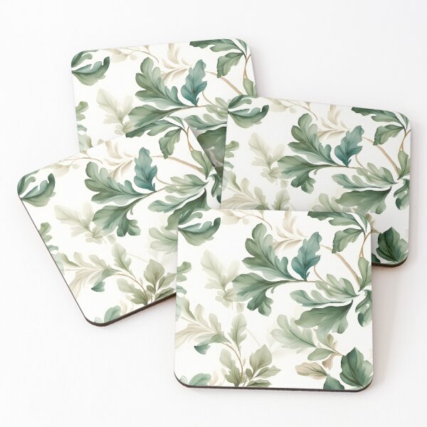Item preview, Leaf Seamless Pattern designed and sold by EnchantedPixel3.