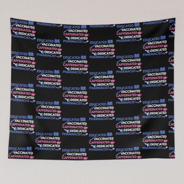 Item preview, Educated Vaccinated Caffeinated Pharmacist Health designed and sold by Pubi.