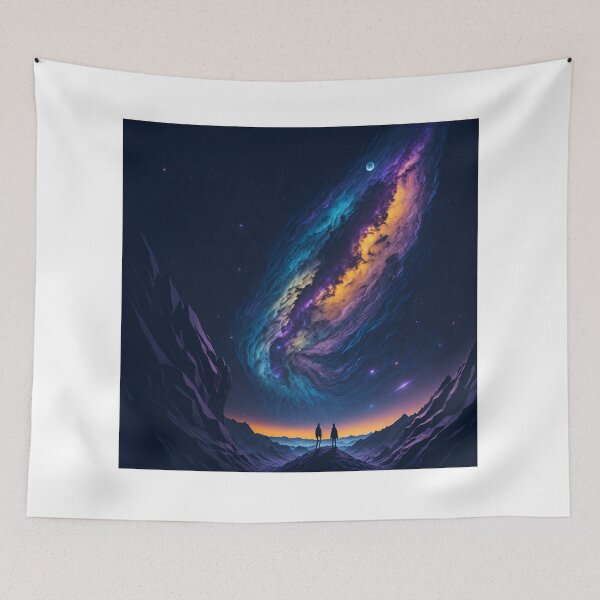 Item preview, Celestial Dreams: Exploring the Uncharted Universe| Unleash Your Imagination: Surreal Celestial Landscapes designed and sold by RedArtG09.