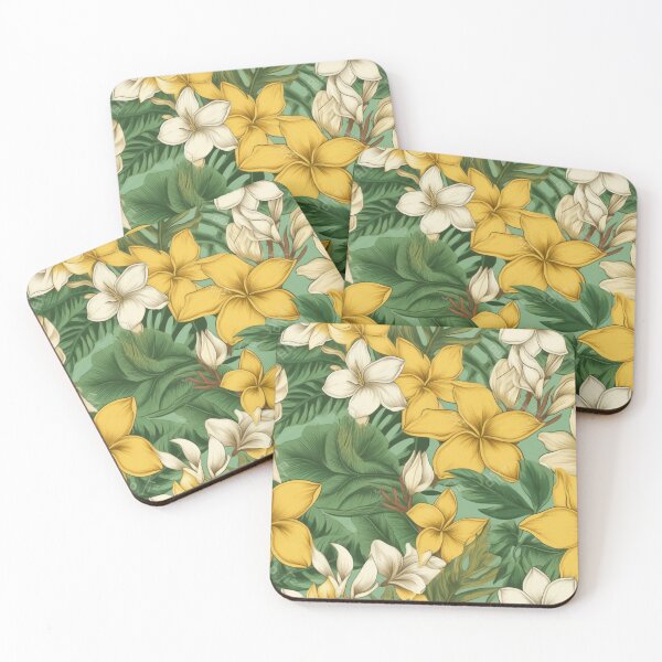 Item preview, Tropical Blooms designed and sold by MyEliteThreads.