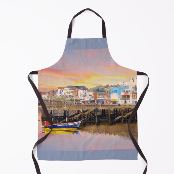Item preview, Bridlington Harbour Watercolour designed and sold by Alisonchambers2.