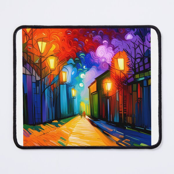 Item preview, Night in a village designed and sold by avjag.