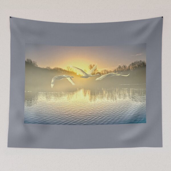 Item preview, Flying Swans designed and sold by Alisonchambers2.
