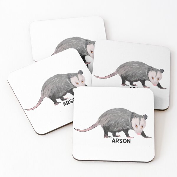 Item preview, Opossum committing crimes  designed and sold by DarbyHunterArt.