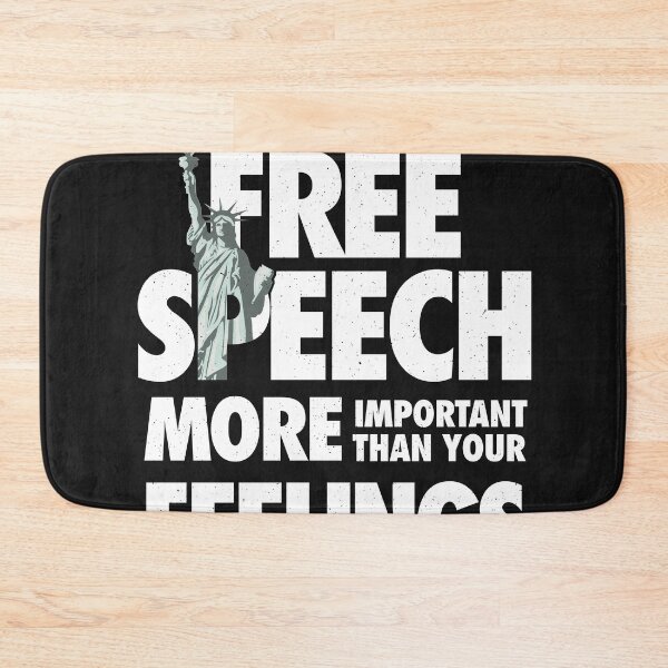 Item preview, Freedom of speech is more important than feelings designed and sold by ChrisFeil.