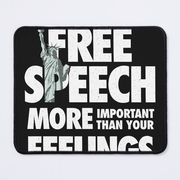 Item preview, Freedom of speech is more important than feelings designed and sold by ChrisFeil.