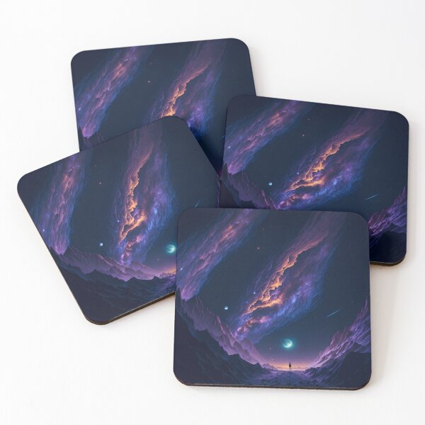 Item preview, Boundless Cosmos: A Journey of Imagination| Vibrant Galaxy: Where Colours Defy Reality designed and sold by RedArtG09.
