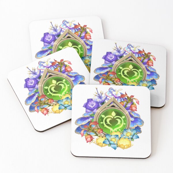 Item preview, Dendro Vision con Flores Sumeru designed and sold by zoehuang2004.