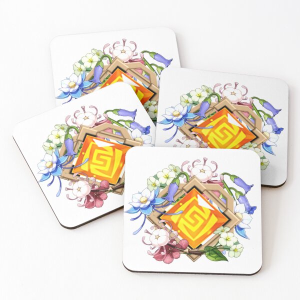 Item preview, Zhongli's Vision with Liyue Flowers designed and sold by zoehuang2004.