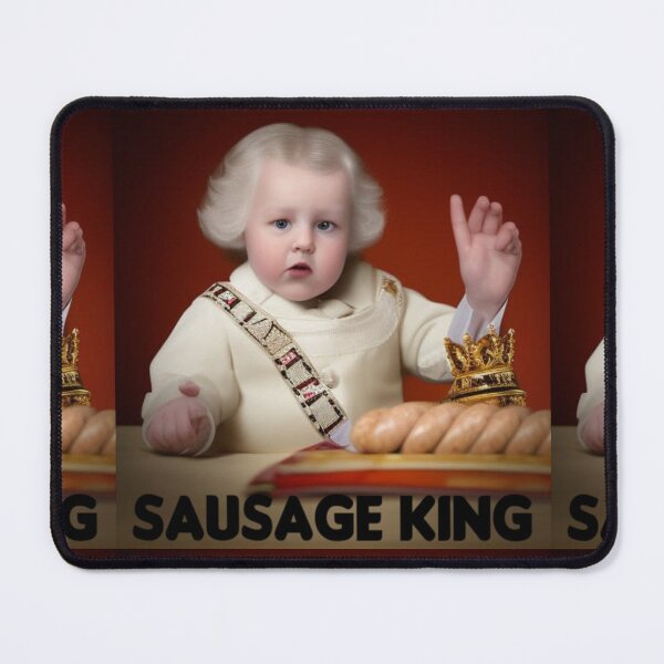 Item preview, Sausage King- Ai ART designed and sold by MissSardonyx.