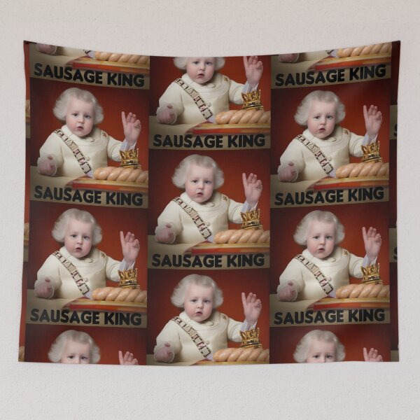 Item preview, Sausage King- Ai ART designed and sold by MissSardonyx.