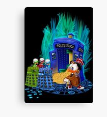 The Ducktor who Canvas Print