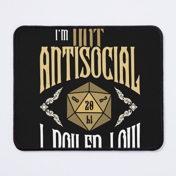 Item preview, Not anti-social, just a little charisma designed and sold by ChrisFeil.