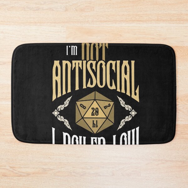 Item preview, Not anti-social, just a little charisma designed and sold by ChrisFeil.