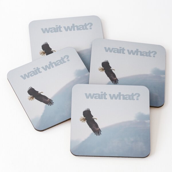 Item preview, Bald Eagle Flying Over the Mississippi River (wait what?) designed and sold by thewaitwhatshop.