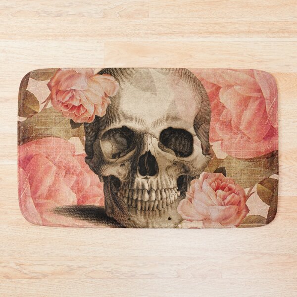 Item preview, Vintage Skull Rosa designed and sold by OpheliaThree.