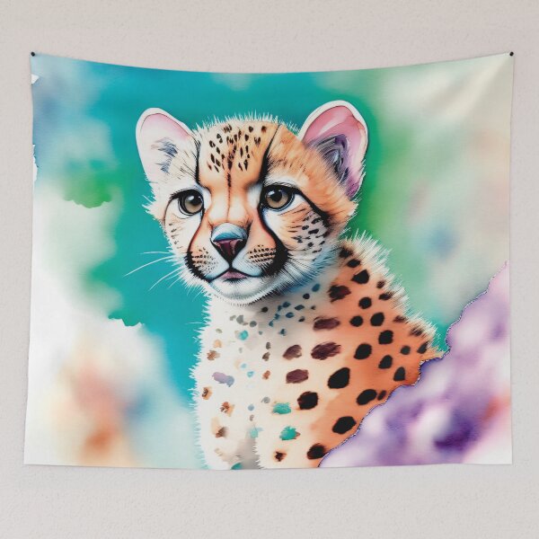 Item preview, Heavenly Cheetah Cub 001 designed and sold by ElectraW.