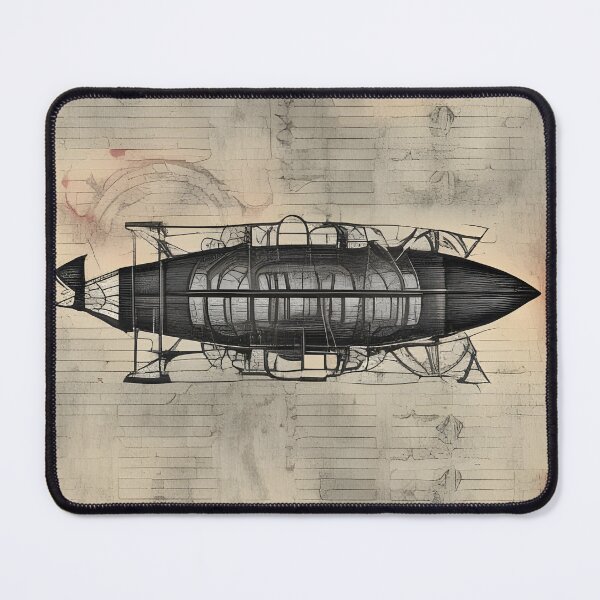 Item preview, Vintage Zeppelin Design , Pencil Sketch designed and sold by PC-artist.