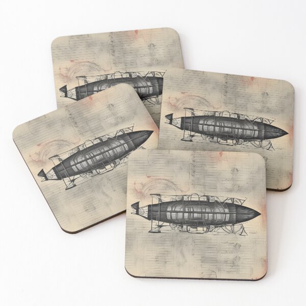 Item preview, Vintage Zeppelin Design , Pencil Sketch designed and sold by PC-artist.