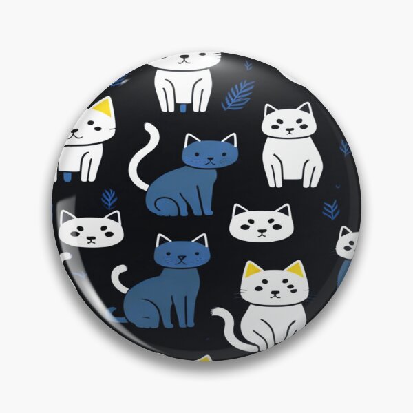 Item preview, cat pattern, cat miaw designed and sold by Habet.