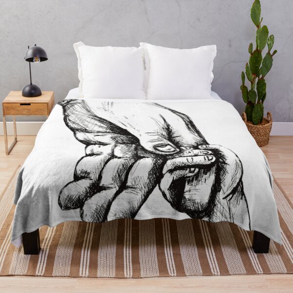 Item preview, Holding hands ink pencils artwork prints  designed and sold by Krissys-Art.