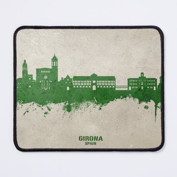 Item preview, Girona Spain Skyline designed and sold by ArtPrints.