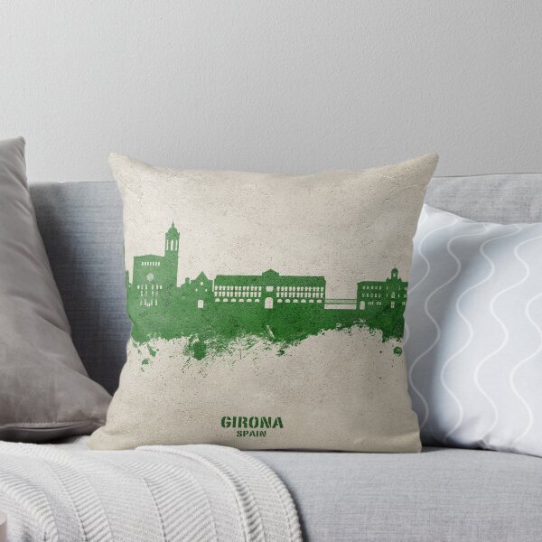 Item preview, Girona Spain Skyline designed and sold by ArtPrints.