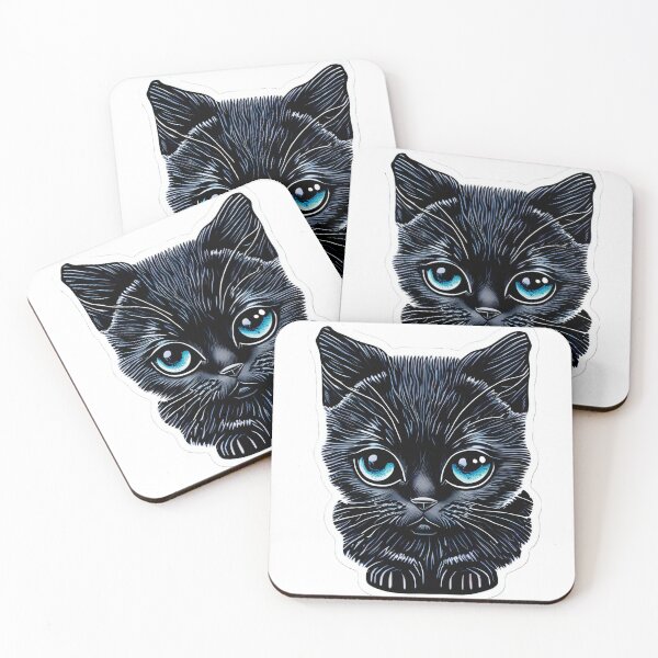 Item preview, Black Cat 001 designed and sold by ElectraW.