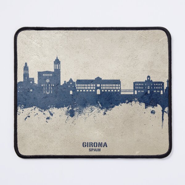 Item preview, Girona Spain Skyline designed and sold by ArtPrints.