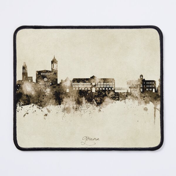 Item preview, Girona Spain Skyline designed and sold by ArtPrints.