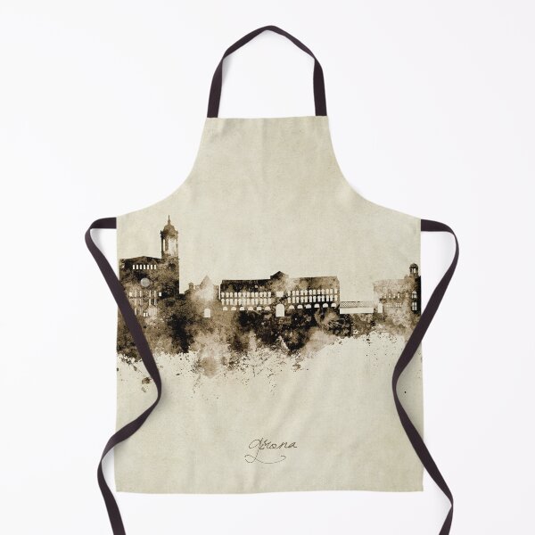 Item preview, Girona Spain Skyline designed and sold by ArtPrints.