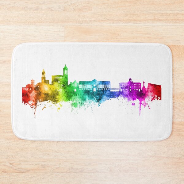 Item preview, Girona Spain Skyline designed and sold by ArtPrints.