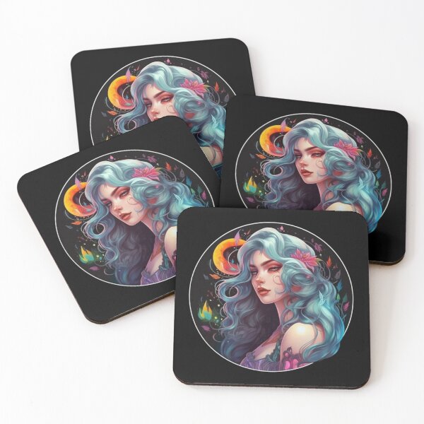 Item preview, Beautiful Cosmic Witch | Witchcraft, Witchy, Magic, Urban, City, Aesthetic, Halloween, Realistic, Detailed designed and sold by FantasySoul.