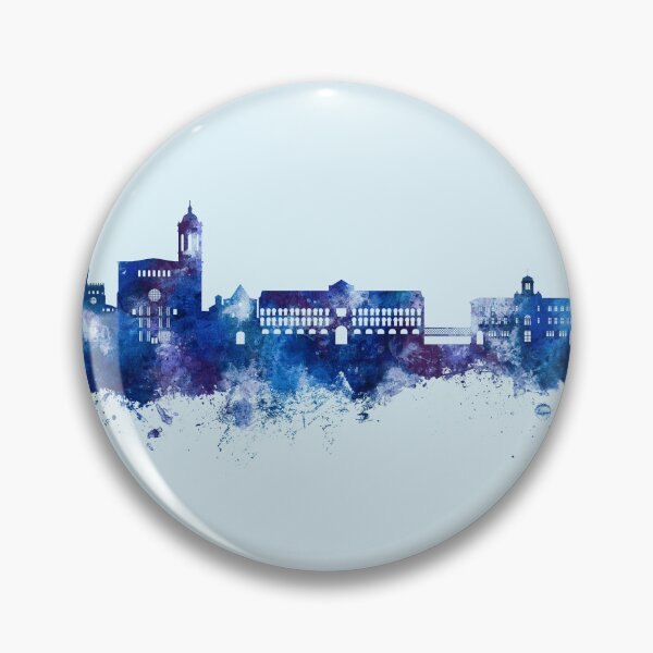 Item preview, Girona Spain Skyline designed and sold by ArtPrints.