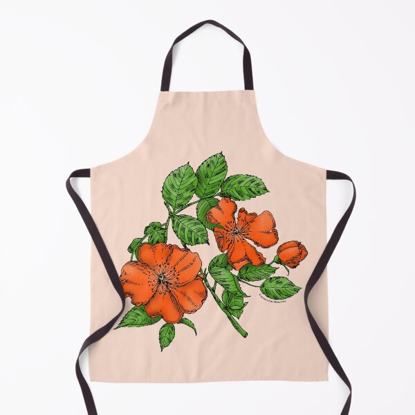 Item preview, Orange Flat Rose Bloom Single 1-7 Petals Almost Flat designed and sold by Rachael Taylor.