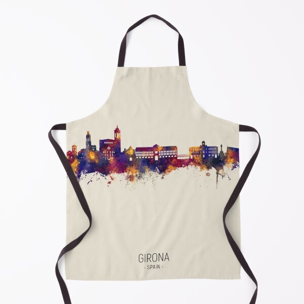Item preview, Girona Spain Skyline designed and sold by ArtPrints.
